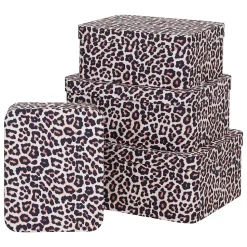 Lot de 4 boîtes Polybox - Beige- 5five