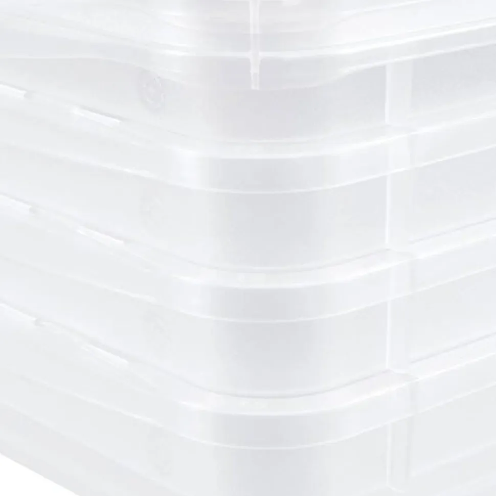 Lot de 4 boîtes pour Vêtements 5,6 litres