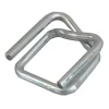 Lot de 250 Boucles pour Feuillard de cerclage 16 mm - Qualité PRO TECPLAST BC - Boucles autobloquantes en acier galvanisé
