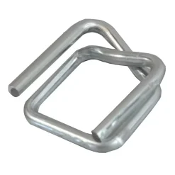 Lot de 1000 Boucles pour Feuillard de cerclage 19 mm - Qualité PRO TECPLAST BC - Boucles autobloquantes en acier galvanisé