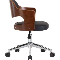 Lot de 6 chaise de bureau vidaxl en bois non pliable interieur H. 68 cm