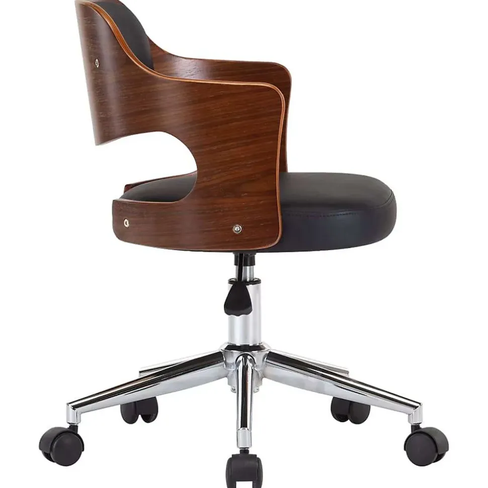 Lot de 6 chaise de bureau vidaxl en bois non pliable interieur H. 68 cm