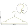 Lot de 20 cintres en metal metal metal Helloshop26