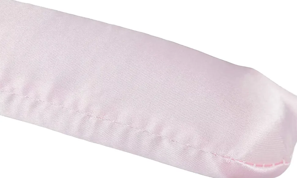 Lot de 5 cintres en satin rose Helloshop26