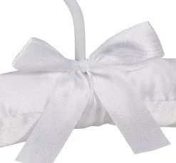Lot de 5 cintres en satin blanc Helloshop26