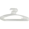 Lot de 6 cintres enfant - plastique - gris - Atmosphera