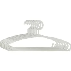 Lot de 6 cintres enfant - plastique - gris - Atmosphera