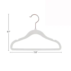 Lot de 50 cintres enfants en blanc Helloshop26