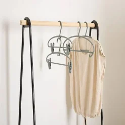 Lot de 4 cintres Hang' Clip - Gris- 5five