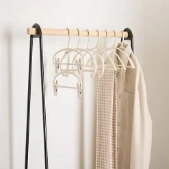 Lot de 4 cintres Hang' Clip - Gris- 5five