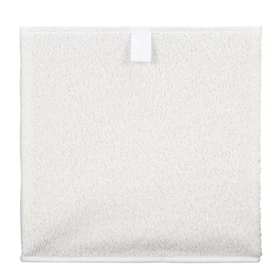 Lot de 2 cubes de rangement pliable bouclette