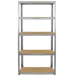 Lot de 4 Etageres de Rangement de 90cm plus 1 Etagere d Angle Galwix