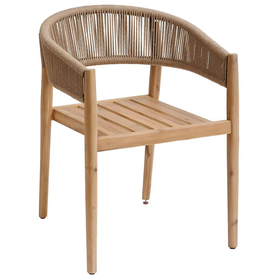 Lot de 2 fauteuils de jardin Tevio Miel - Hespéride