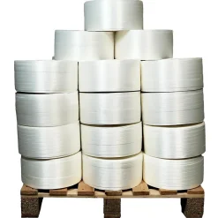 Lot de 38 Feuillards de cerclage fil à fil 13 mm x 1100 m dont 8 OFFERTS - Feuillard Haute Résistance 375kg - TECPLAST LFF4