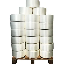 Lot de 52 Feuillards de cerclage fil à fil 16 mm x 850 m dont 12 OFFERTS - Feuillard Haute Résistance 450kg - TECPLAST LFF5