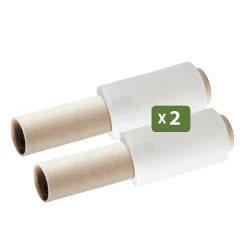 Lot de 2 Film Étirable - Poignée - 150 m - Support Palette, Valise, Ordinateur - Protection Meuble Déménagement