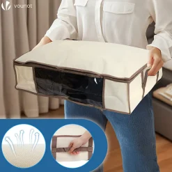 Lot de 5 Housses de rangement sous vide sous lit VOUNOT