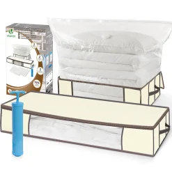 Lot de 5 Housses de rangement sous vide sous lit VOUNOT