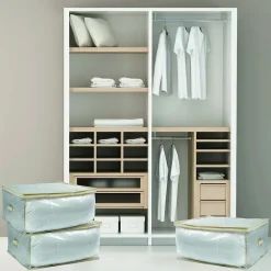 Lot de 3 housses pour couette MSV
