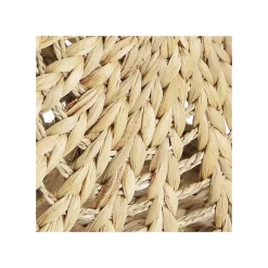 Lot de 2 paniers de rangemenent jonc mer motif soleil 31 x 31 x 31 cm