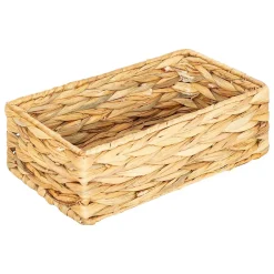 Lot de 4 paniers Lia jacinthe d'eau L12/27/33cm - Atmosphera