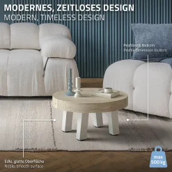 Lot de 4 pieds de table ML-Design H30 cm blanc brillant inclinés 96 degrés en acier profil 8x8 cm design I