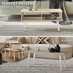 Lot de 4 pieds de table ML-Design H72 cm blanc brillant inclinés en acier profil 4x4 cm design I