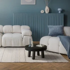 Lot de 4 pieds de table ML-Design H30 cm gris foncé inclinés 96 degrés en acier profil 8x8 cm design I
