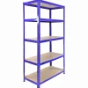 Lot de 3 Rayonnages Bleu Monster Racking 90 x 45 cm avec connecteurs de baies