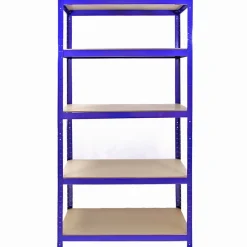 Lot de 3 Rayonnages Bleu Monster Racking 90 x 45 cm avec connecteurs de baies