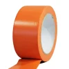 Lot de 240 Rubans adhésifs PVC orange bâtiment 75 mm x 33 m - Rouleau adhésif TECPLAST