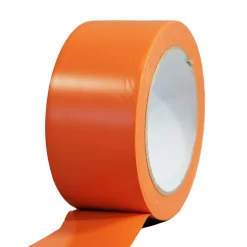 Lot de 24 Rubans adhésifs PVC orange bâtiment 75 mm x 33 m - Rouleau adhésif TECPLAST