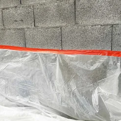 Lot de 720 Rubans adhésifs toilés orange 50 mm x 33 m - Rouleau adhésif TECPLAST pour fixer les bâches, fils et câbles