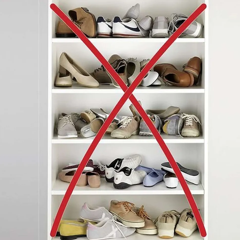 Lot de 4 supports pour chaussures