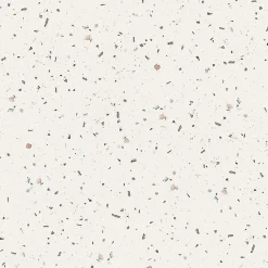 Lot de 1 table ronde120cm et 4 chaises - pied noir plateau terrazzo cassata - Restootab
