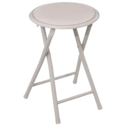 Lot de 2 tabourets d'appoint pliables en PVC