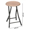Lot de 10 Tabourets d'appoint pliables industriel