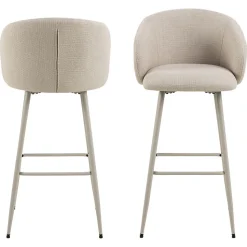 Lot de 2 tabourets de bar SÖREN