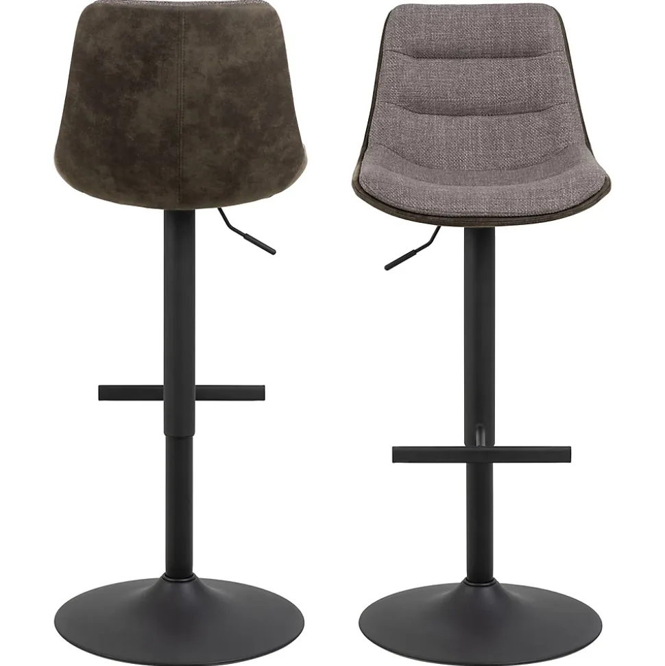 Lot de 2 tabourets de bar TORSTEN