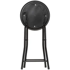 Lot de 6 Tabourets pliants avec effet velours