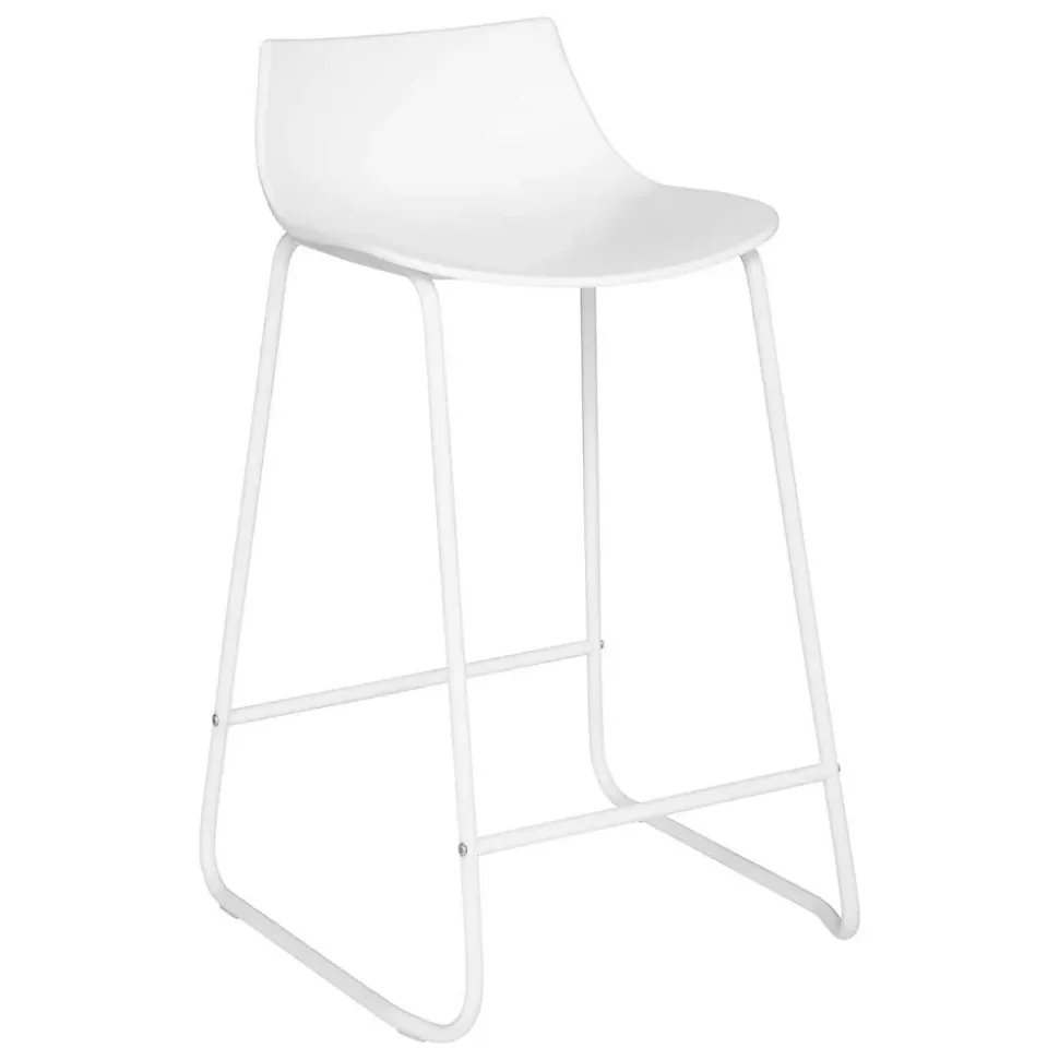 Lot de 2 tabourets pour ilots - Blanc