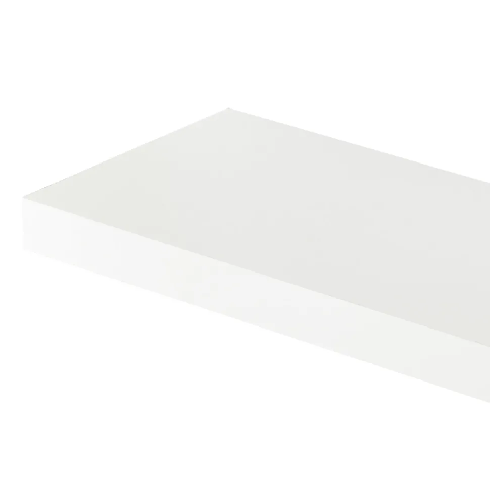 Lot de 3 étagères murales Stranda 60 x 20 x 4 cm blanc en.casa