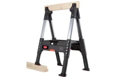 Lot de 2 tréteaux ajustables Lumberjack pour bricolage - KETER