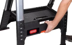 Lot de 2 tréteaux ajustables Lumberjack pour bricolage - KETER