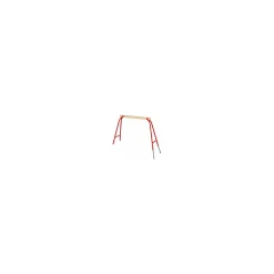 Lot de 2 Tréteaux bois/métal télescopique - Outifrance