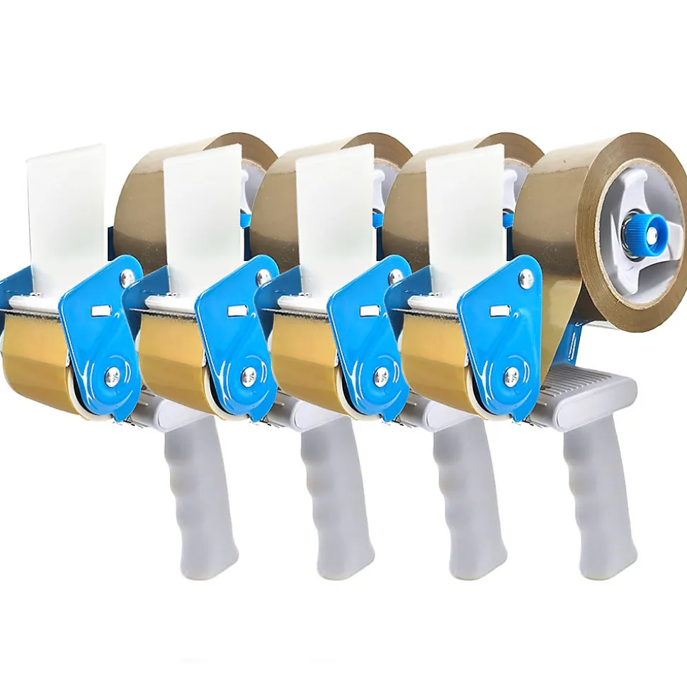 Lot de dévidoirs à scotch pour ruban adhésif 48 mm - Lot de 2,3 ou 4 Taille - Lot de 4