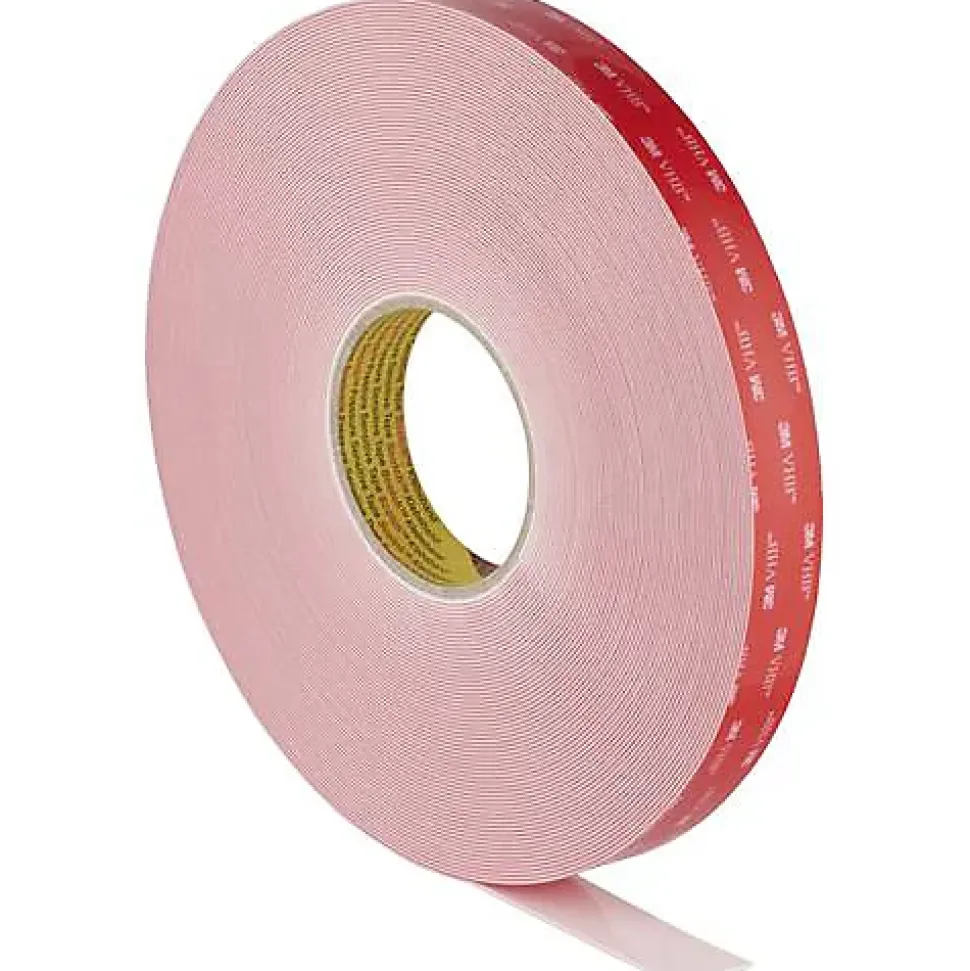 3M LSE-110WF Ruban adhésif double-face blanc 19 mm x 33 m, ép. 1,1 mm