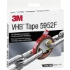 3M Ruban adhésif double-face VHB 5952F/193 noir, 3 m x 19 mm, ép. 1,1 mm