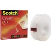 3M Scotch Crystal Clear 600 FT-5100-3060-2 ruban adhésif transparent 33 m x 19 mm