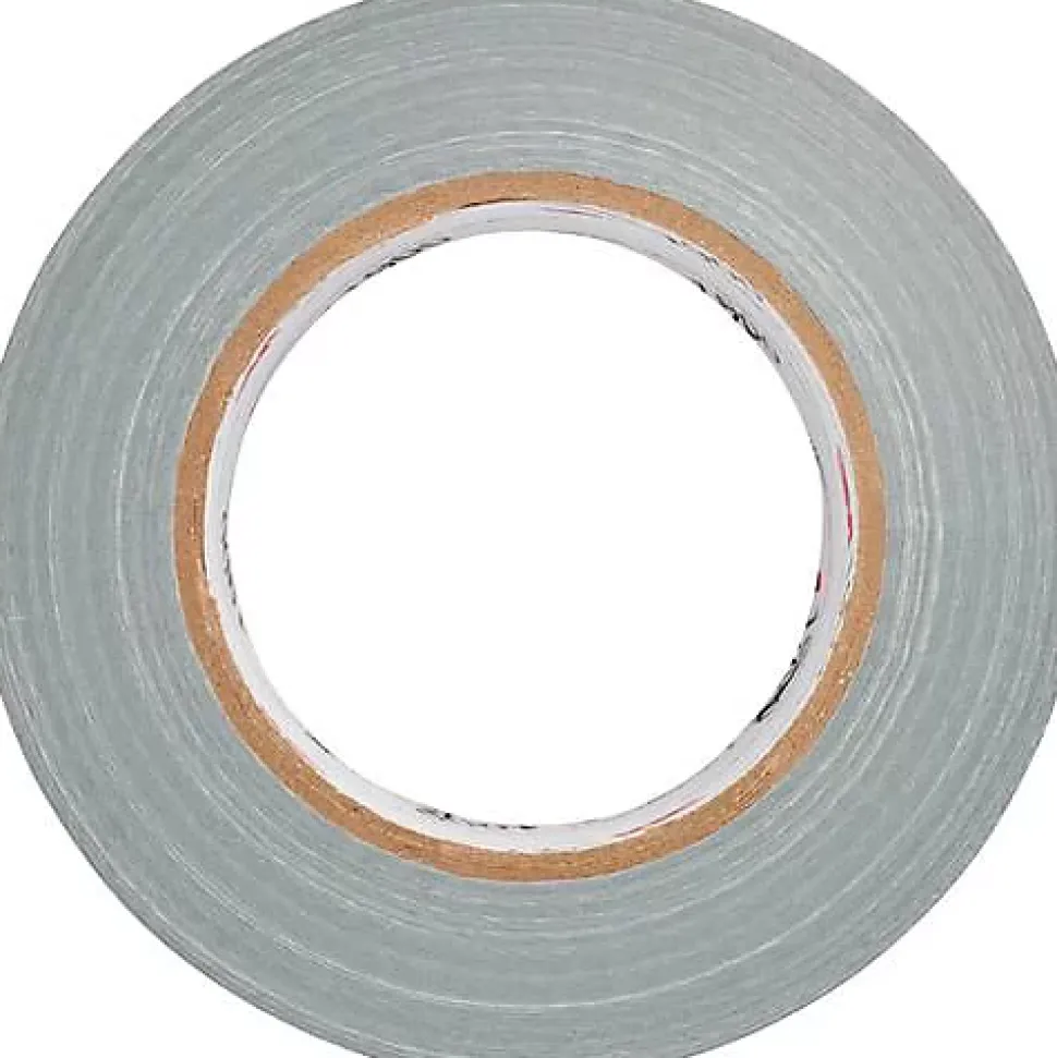3M 1900SI50 Ruban adhésif toile9 argent 50 m x 50 mm
